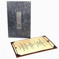 Menu Leatherette Single Panel Pocket Menu Cover (8 1/2"x5 1/2")
